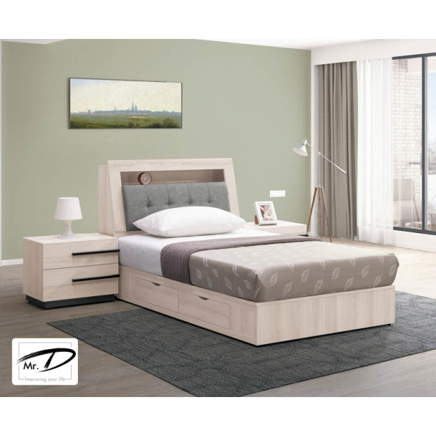 B3329 121-02 瑪爾斯3.5尺二抽床底 B3329 121-02 瑪爾斯3.5尺二抽床底