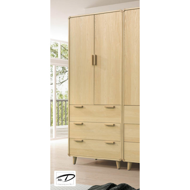 B3373 134-02 艾維3×7尺衣櫥 B3373 134-02 艾維3×7尺衣櫥