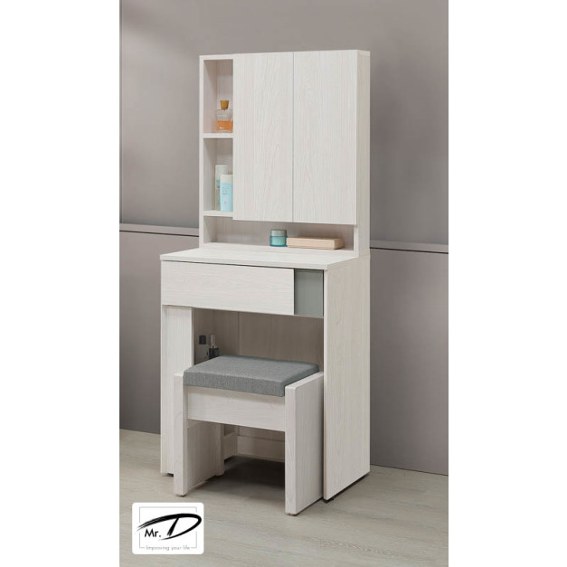 B3194 61-03 凱倫2尺鏡台 (含椅) B3194 61-03 凱倫2尺鏡台 (含椅)