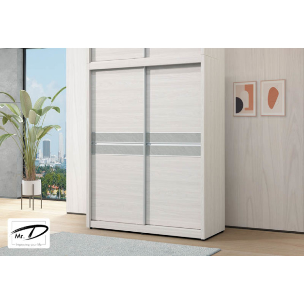 B3277 100-05 沃克5×7尺推門衣櫥 B3277 100-05 沃克5×7尺推門衣櫥