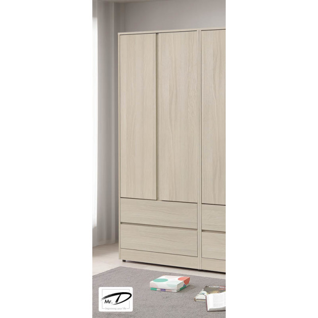 B3162 48-02 克利奧3×7尺衣櫥 B3162 48-02 克利奧3×7尺衣櫥