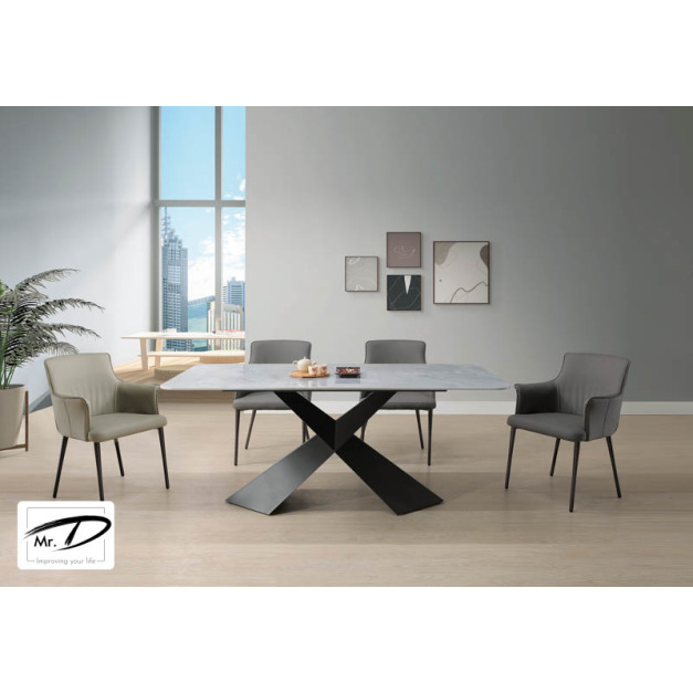 B2174 491-01 威斯頓5.3尺岩板餐桌(10cm導圓角) B2174 491-01 威斯頓5.3尺岩板餐桌(10cm導圓角)