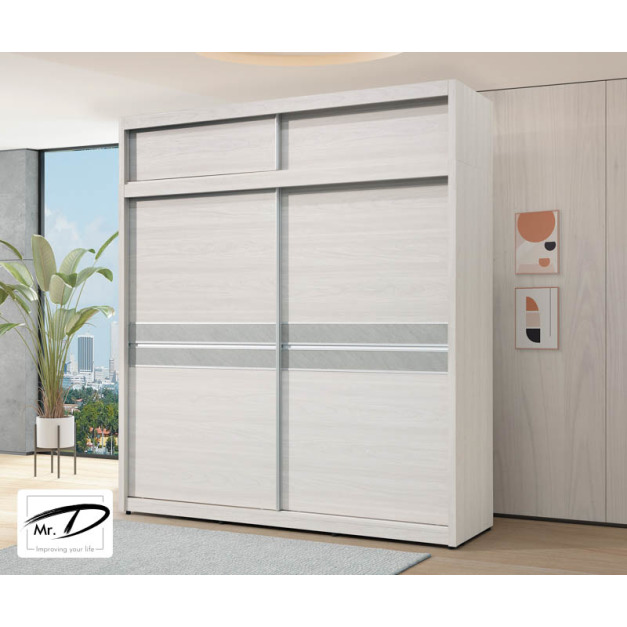 B3274 100-02 沃克7×8尺推門高衣櫥 B3274 100-02 沃克7×8尺推門高衣櫥