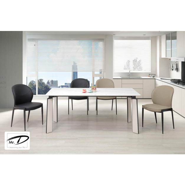 B2141 479-01 貝拉6尺岩板餐桌 B2141 479-01 貝拉6尺岩板餐桌