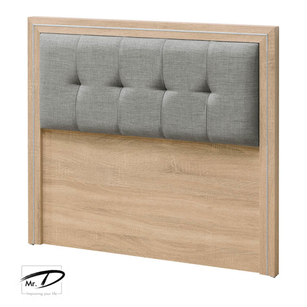 B3404 144-06 艾美鋸切橡木3.5尺床頭片 B3404 144-06 艾美鋸切橡木3.5尺床頭片