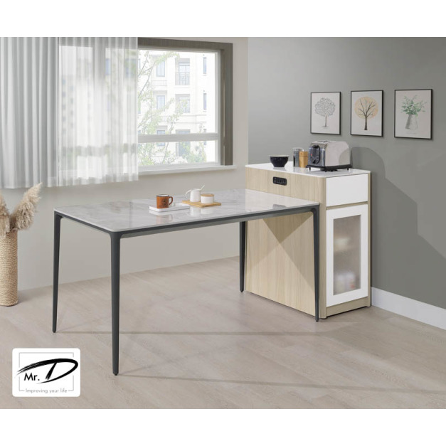 B2024 414-02 黛娜1.5×2.7尺岩板桌邊櫃 B2024 414-02 黛娜1.5×2.7尺岩板桌邊櫃