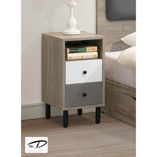 B3459 155-01 雨果床頭櫃 (炭燒色) B3459 155-01 雨果床頭櫃 (炭燒色)