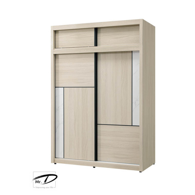 B3153 44-04 萊米克4×8尺推門高衣櫥 B3153 44-04 萊米克4×8尺推門高衣櫥