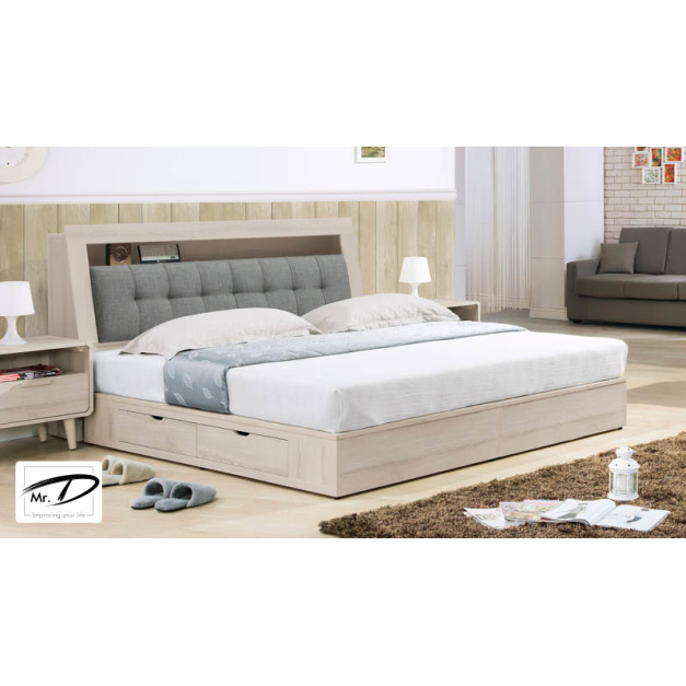 B3314 117-07 珊蒂6尺四抽收納床底 B3314 117-07 珊蒂6尺四抽收納床底