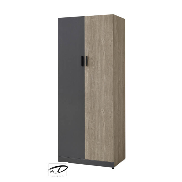 B3470 156-06 布拉格2.7尺雙吊衣櫥 B3470 156-06 布拉格2.7尺雙吊衣櫥