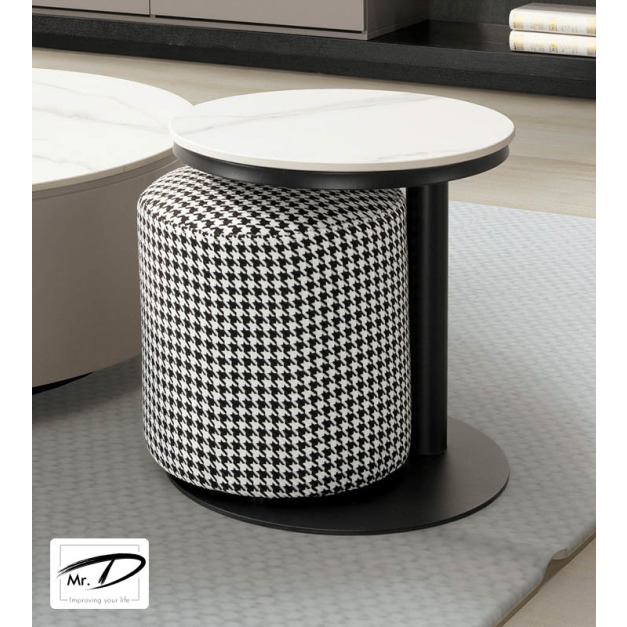 B1099 240-02 艾塞爾岩板小茶几 B1099 240-02 艾塞爾岩板小茶几