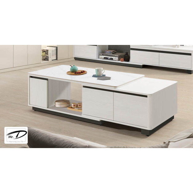 B1231 296-01 卡森4尺岩板伸縮茶几 B1231 296-01 卡森4尺岩板伸縮茶几