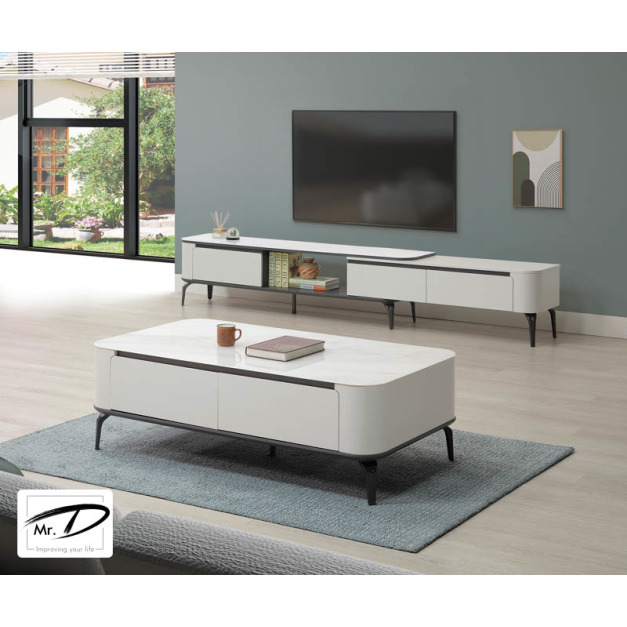 B1292 343-01 德里卡6.2尺玻璃伸縮長櫃 B1292 343-01 德里卡6.2尺玻璃伸縮長櫃