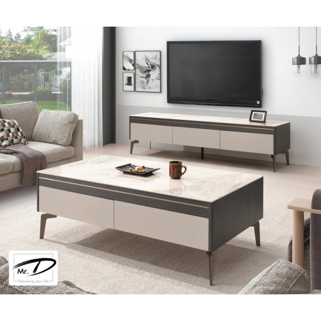 B1182 275-02 史都華岩板大茶几 B1182 275-02 史都華岩板大茶几