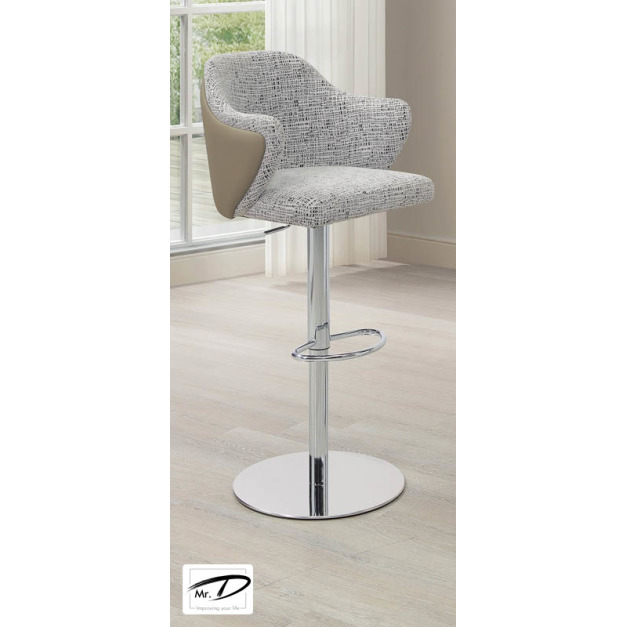 B1003 543-01 歷力克升降吧椅 (淺灰) B1003 543-01 歷力克升降吧椅 (淺灰)