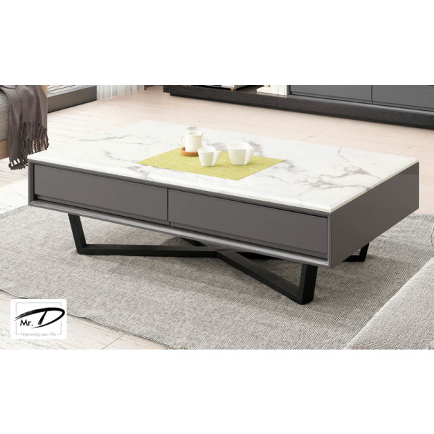 B1181 275-01 道格石面大茶几 B1181 275-01 道格石面大茶几