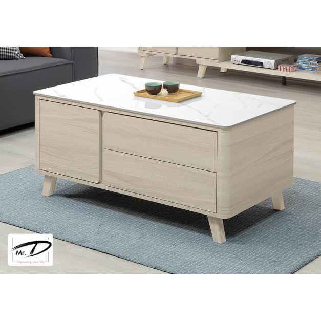 B1215 288-01 萊米克4尺岩板大茶几 B1215 288-01 萊米克4尺岩板大茶几