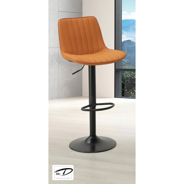 B1016 544-07 雷克升降吧椅 (橘皮) B1016 544-07 雷克升降吧椅 (橘皮)