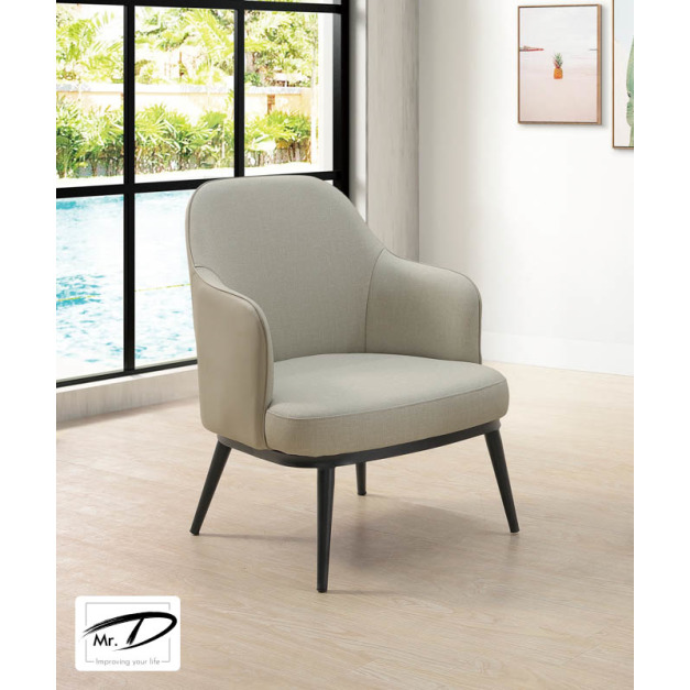 B1070 229-01 理察休閒椅 (米白) B1070 229-01 理察休閒椅 (米白)