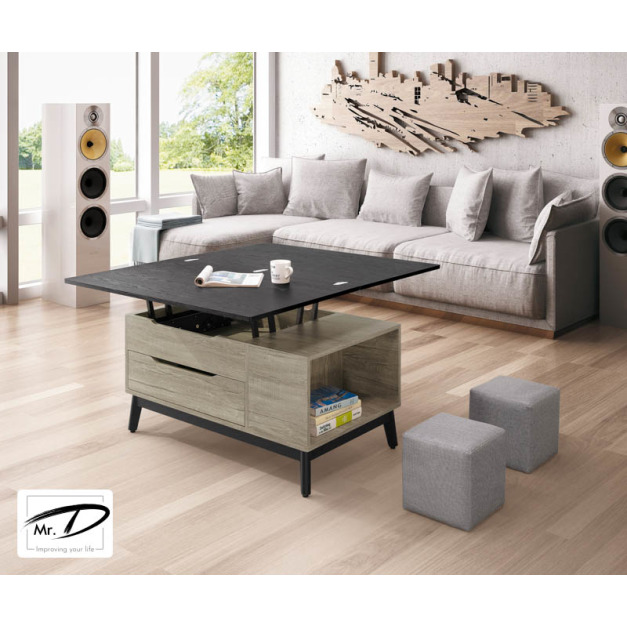 B1257 310-02 波爾多3.3尺雙升降茶几 B1257 310-02 波爾多3.3尺雙升降茶几