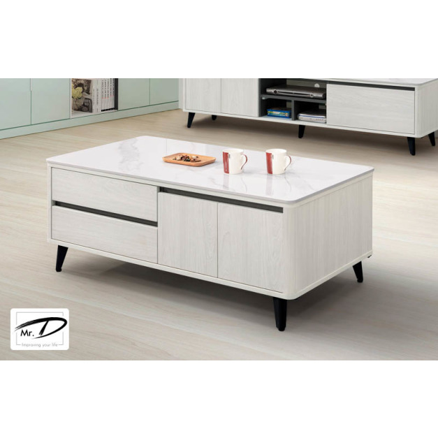 B1230 295-02 卡森4尺岩板大茶几 B1230 295-02 卡森4尺岩板大茶几