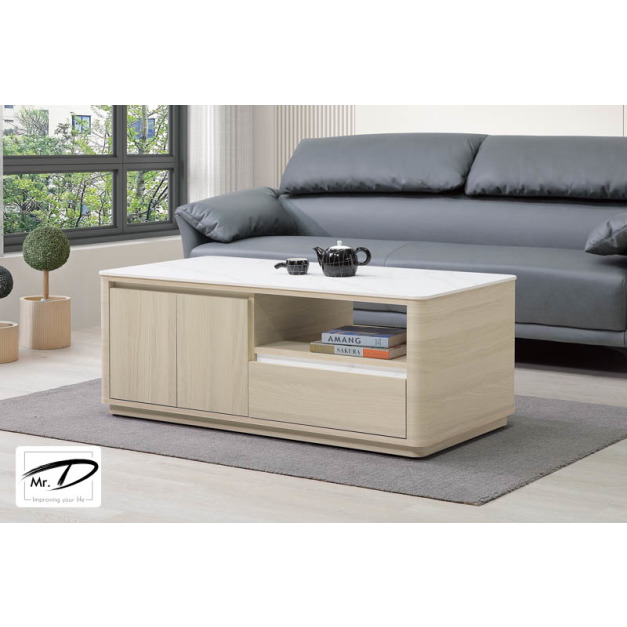 B1225 293-01 華格納4尺岩板茶几 B1225 293-01 華格納4尺岩板茶几