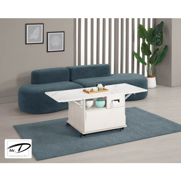 C1283 2398-2 娜迪亞2.1尺仿石面多功能茶几 C1283 2398-2 娜迪亞2.1尺仿石面多功能茶几