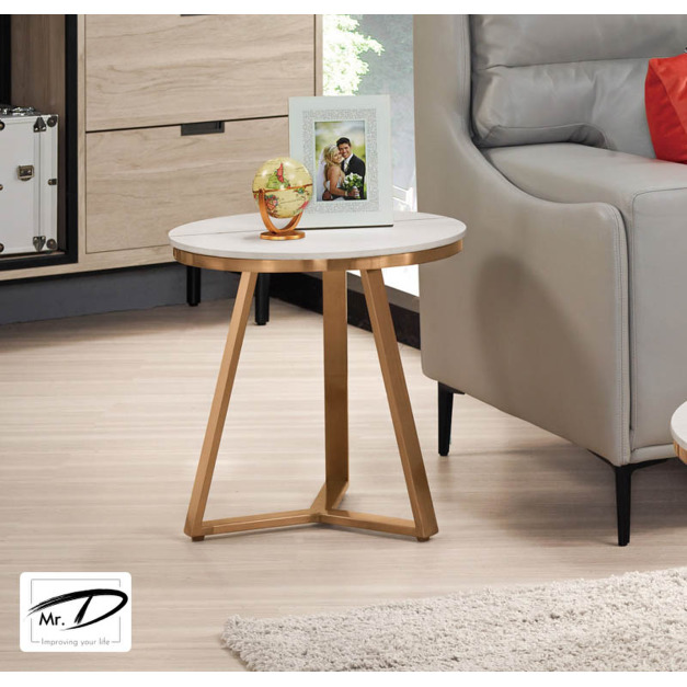 C1248 2385-2 西瑞爾1.65尺岩板小圓几 C1248 2385-2 西瑞爾1.65尺岩板小圓几