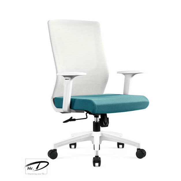 C4335 2806-5 克爾溫網椅(低背)(白色)(布) C4335 2806-5 克爾溫網椅(低背)(白色)(布)