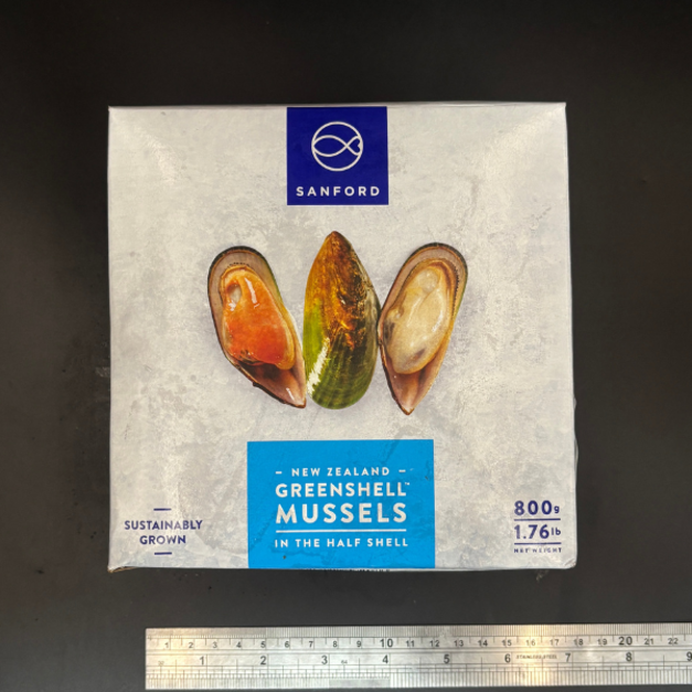 紐西蘭半殼淡菜-800g 紐西蘭半殼淡菜-800g