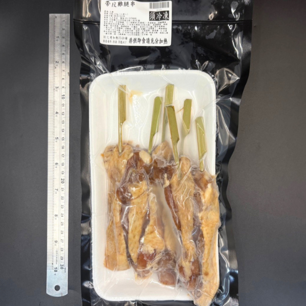 帶皮雞腿串 (6串) -320g 帶皮雞腿串 (6串) -320g