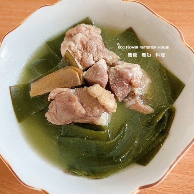 【慢煮湯】莉姨的昆布排骨湯450 公克|無糖無奶無麩(術後、產後、正在化療皆適合)