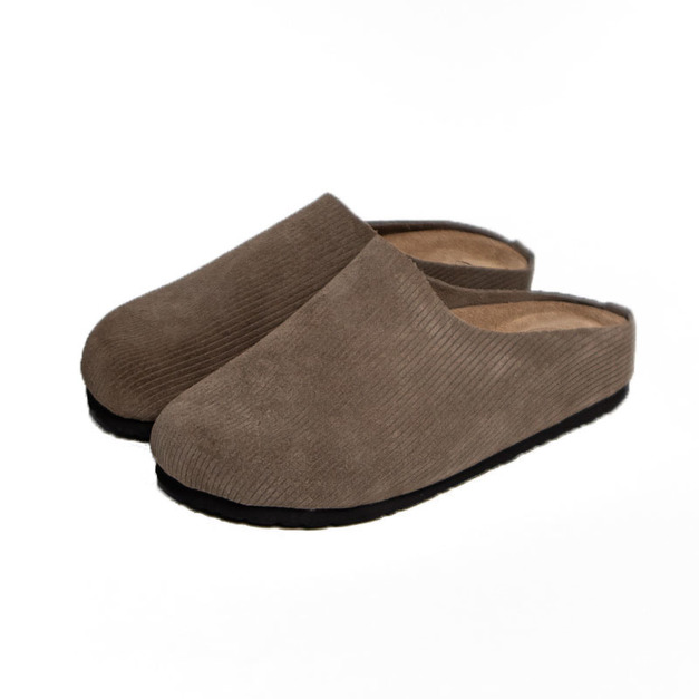 勃肯拖鞋_真皮 燈芯絨 米褐 corduroy 35-45碼 室內室外皆可 情侶 勃肯拖鞋_真皮 燈芯絨 米褐 corduroy 35-45碼 室內室外皆可 情侶