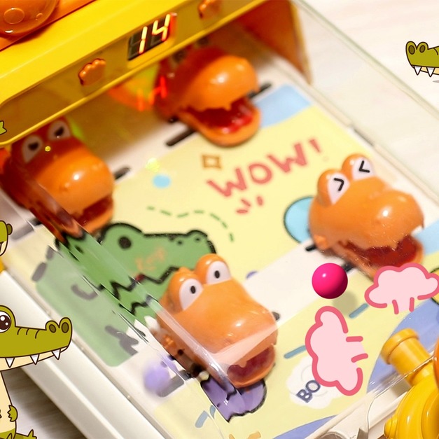 超刺激電動聲光鱷魚打怪遊戲機玩具推薦 ! 超刺激電動聲光鱷魚打怪遊戲機玩具推薦 !