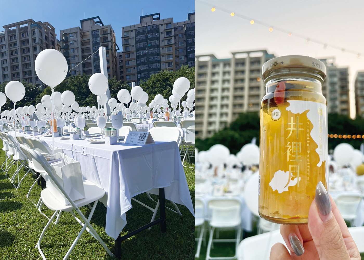 2022白色野餐日谷溜