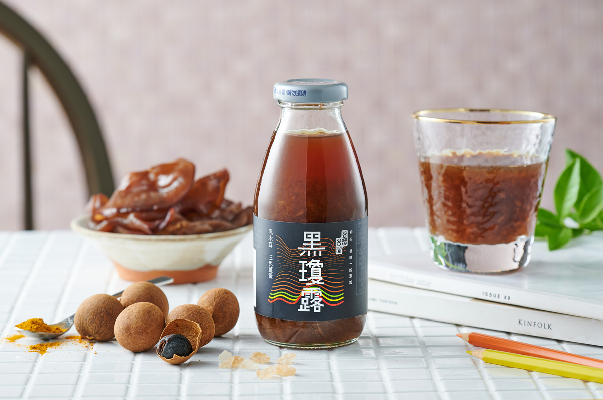 谷溜谷溜黑瓊露-黑木耳飲