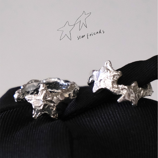 《autumn paradise》星星好朋友銀戒 《autumn paradise》星星好朋友銀戒