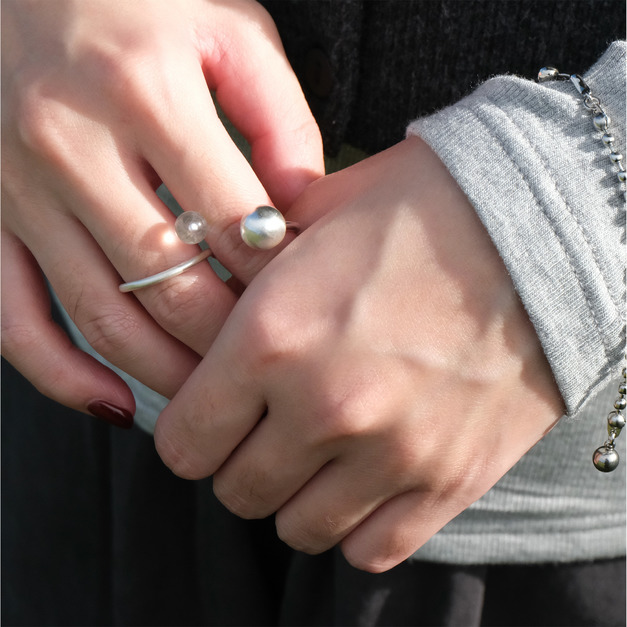 《autumn paradise》Rin 雙指銀戒 《autumn paradise》Rin 雙指銀戒