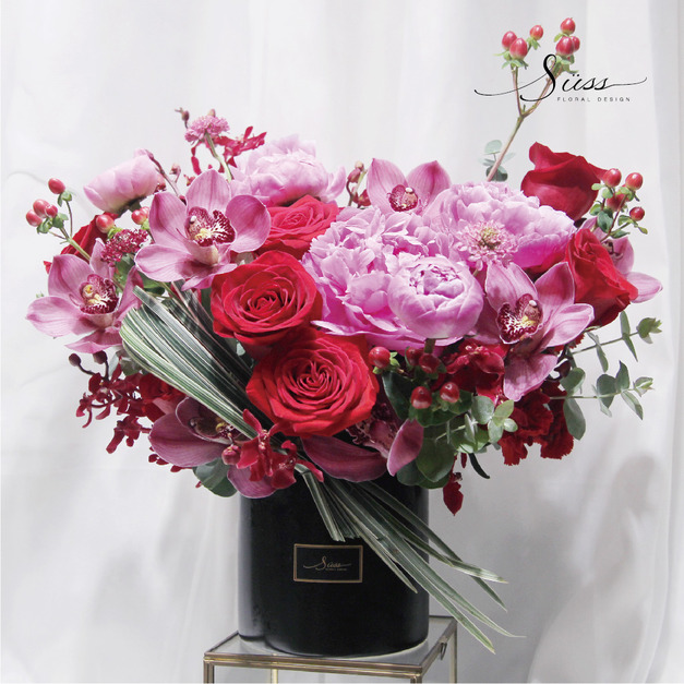 SÜSS 鮮花牡丹盆景 SÜSS 鮮花牡丹盆景