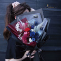 SÜSS 紅藍雙色 韓式永恆花束_1 SÜSS 紅藍雙色 韓式永恆花束_1