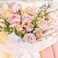 SÜSS 粉白星光 韓式鮮花束_1 SÜSS 粉白星光 韓式鮮花束_1