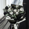 SÜSS 黑騎士 韓式鮮花束_1 SÜSS 黑騎士 韓式鮮花束_1