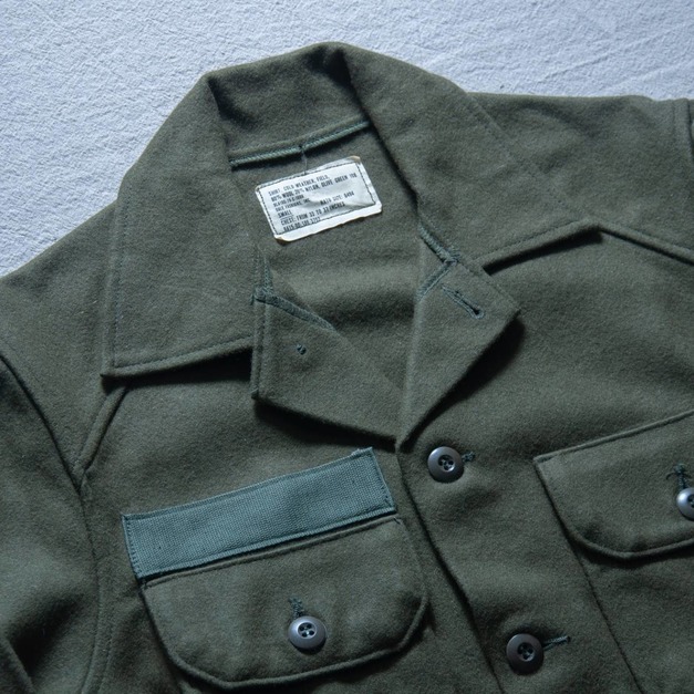 " 庫存新品 " 原版古著 1978年 美軍公發 OG108 羊毛襯衫