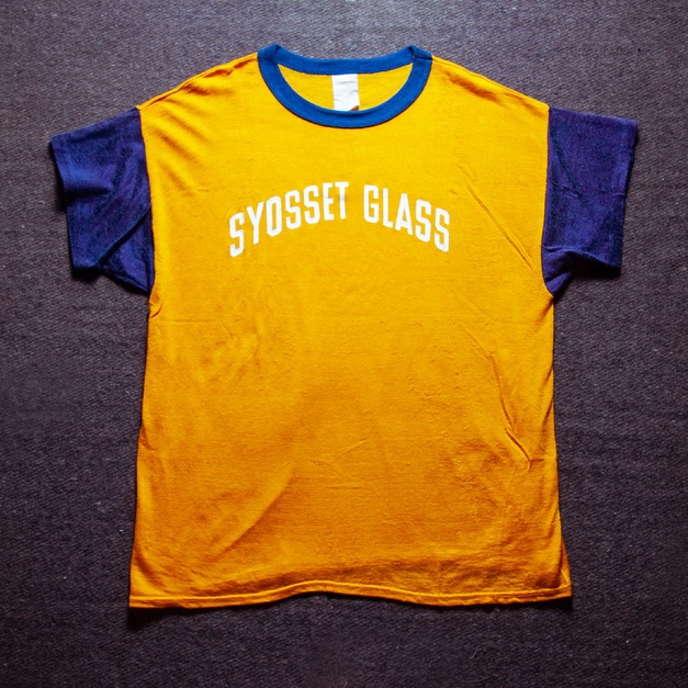 70年代 美國製 Syosset Glass 古著拼色T恤 TA03