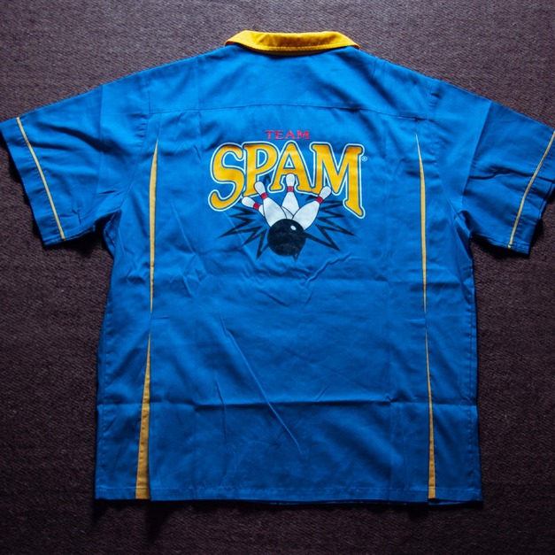 2000年代 美國品牌 Hilton 出品 古著 保齡球襯衫 TA09