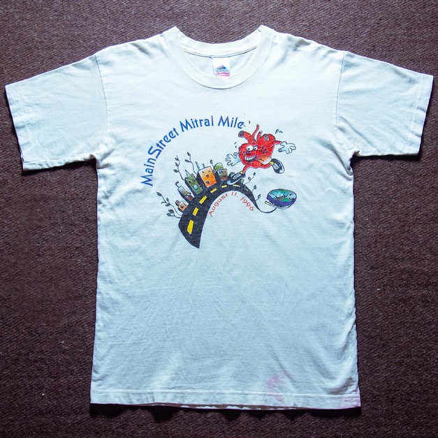 90年代 美國品牌 Fruit Of The Loom 水果牌 出品 路跑活動 古著T恤 TA53