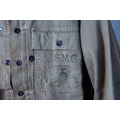 原版古着 40年代 二戰美國海軍陸戰隊公發 USMC HBT 人字紋布料 P44 野戰襯衫 ( E款 )_1 原版古着 40年代 二戰美國海軍陸戰隊公發 USMC HBT 人字紋布料 P44 野戰襯衫 ( E款 )_1