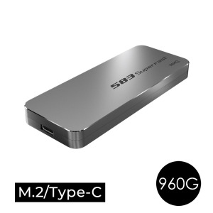 【TEKQ】583SuperFast 960G USB-C M.2 SSD 外接硬碟 【TEKQ】583SuperFast 960G USB-C M.2 SSD 外接硬碟