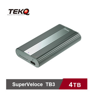 【TEKQ】TB3 SuperVeloce 4TB Thunderbolt 3 SSD 外接硬碟 夜幕綠 【TEKQ】TB3 SuperVeloce 4TB Thunderbolt 3 SSD 外接硬碟 夜幕綠