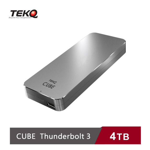 【TEKQ】CUBE 4TB Thunderbolt 3 M.2 SSD 外接硬碟 【TEKQ】CUBE 4TB Thunderbolt 3 M.2 SSD 外接硬碟